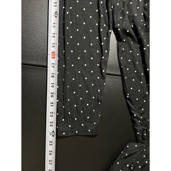 Old Navy Dress Womens XXL Polka Dot Faux Wrap Black White Preppy Career Work - Picture 11 of 11